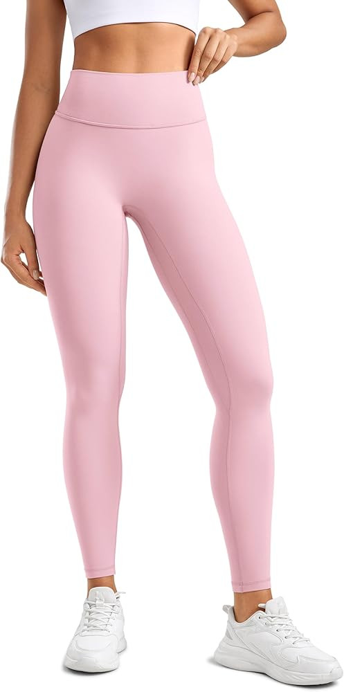 Womens High Waisted No Front Seam Lounge Yoga Legging 25" Workout Tummy Control Gym Yoga Pants | Amazon (US)