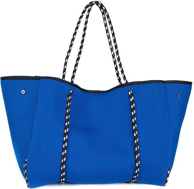 POPUPS Neoprene Large Tote Bags - Lightweight and Water-Resistant Neoprene Bag | Amazon (US)