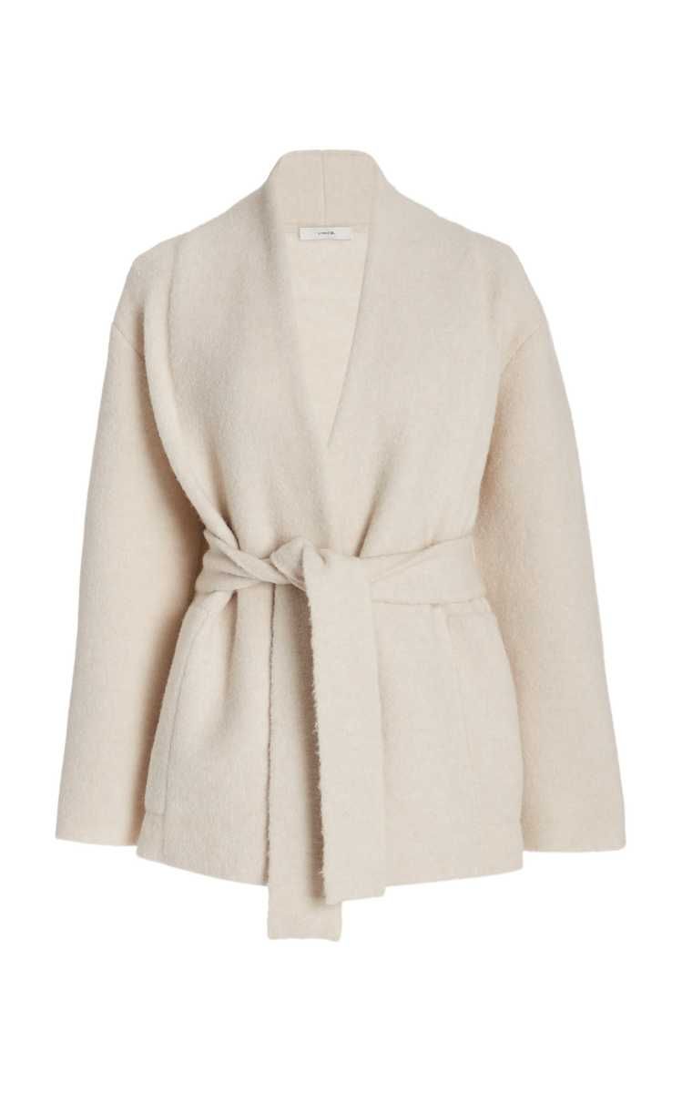 Belted Wool-Blend Cardigan Coat | Moda Operandi (Global)