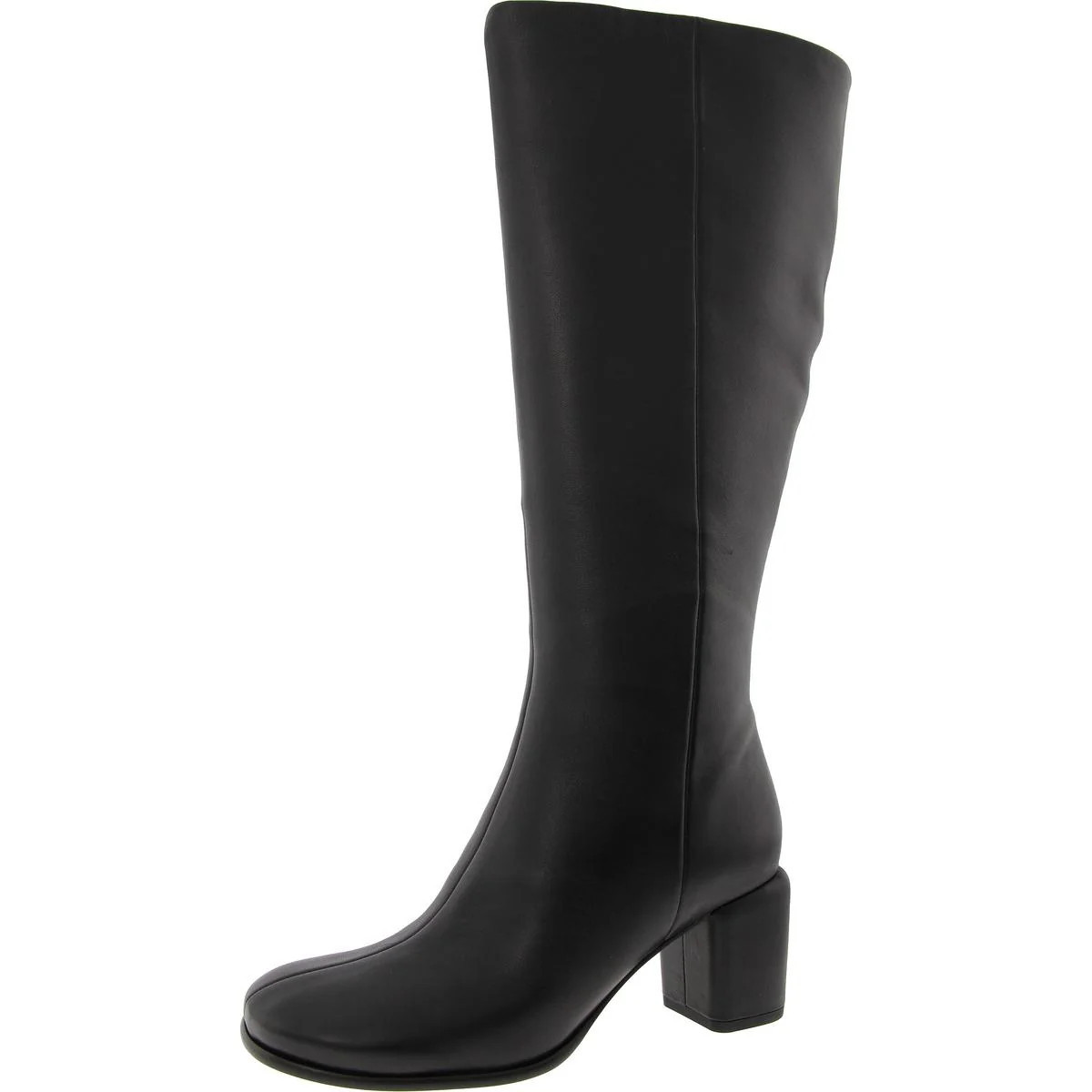 BHFO WC Womens Block Heel Faux Leather Knee-High Boots | Shop Simon