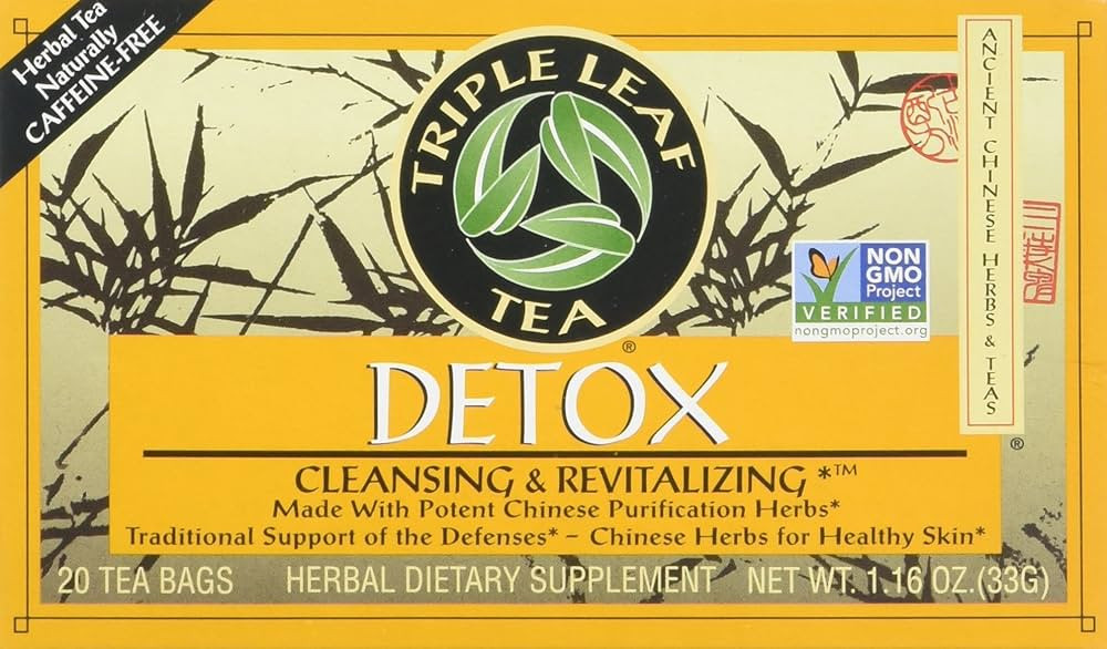 Triple Leaf Tea: Tea,Detox, 20 ct | Amazon (US)