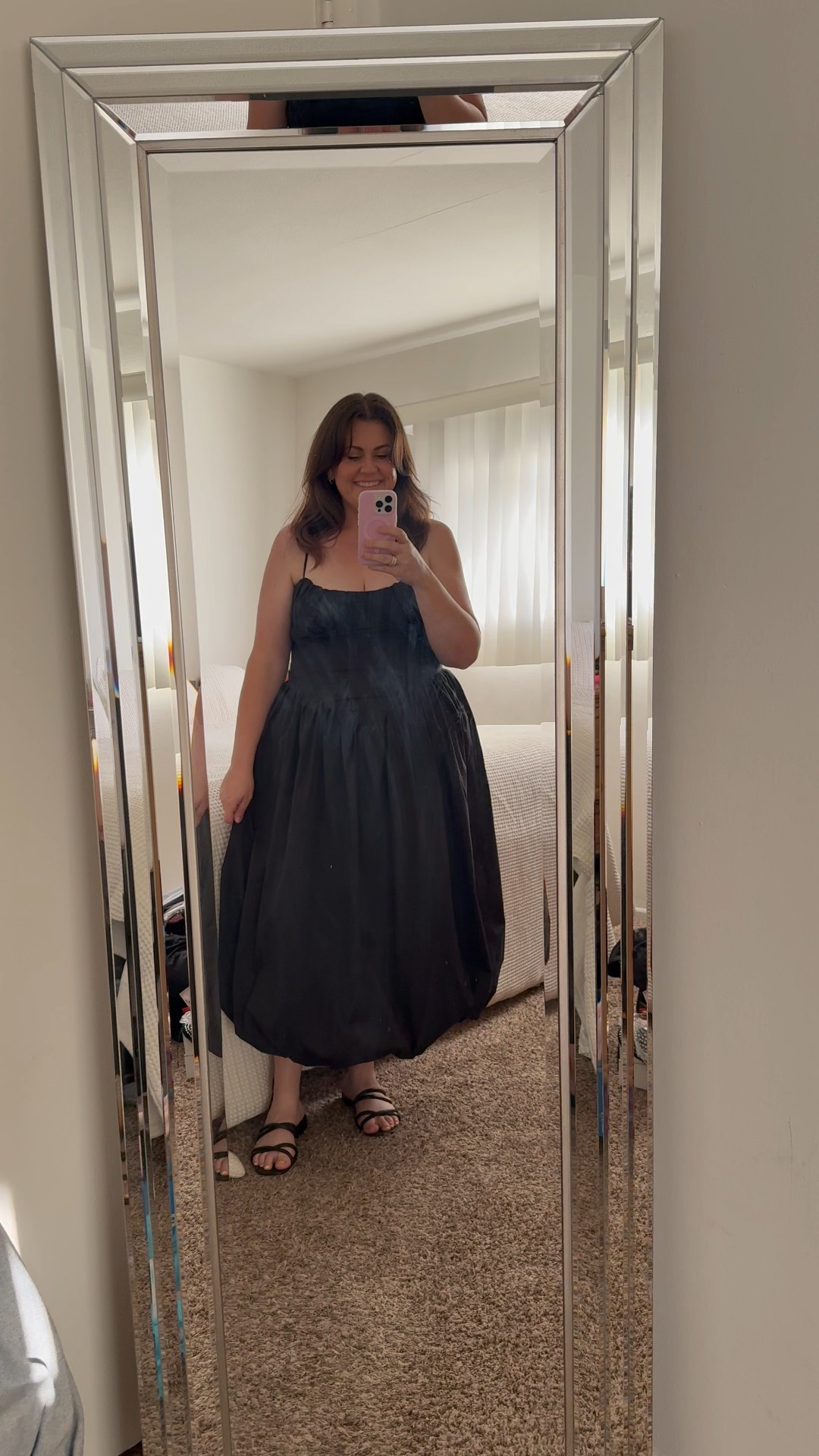 Target futures collective dress
Wearing a large runs big in my opinion! 

#LTKFindsUnder50 #LTKSaleAlert #LTKSeasonal