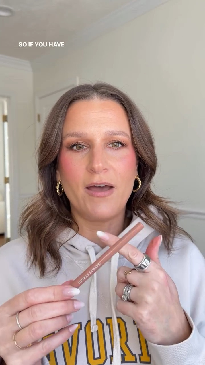 Still undecided how I feel about these Summer Fridays Transfer Proof Lip Tint ( lip stain liners). I think mine may be dried out because it’s not giving much color.  when I watch videos of other people applying them, they look beautiful and pigmented. I’m in shade Almond.

#LTKOver40 #LTKBeauty