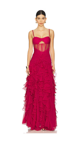 Maxi Dress in Dark Pink | Revolve Clothing (Global)