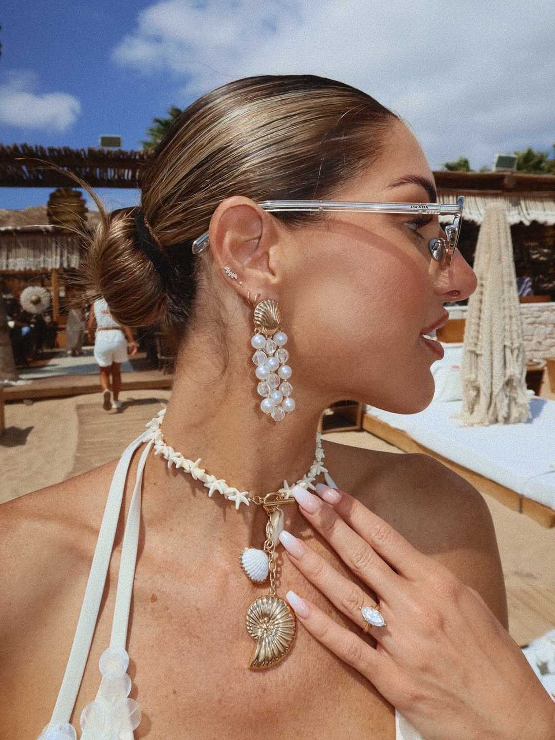 bachelorette day 1: seashells & wedding bells!  

my skirt is from white fox but I added a few similar options. earrings are on sale for $13 right now!!

#LTKStyleTip #LTKSeasonal #LTKWedding