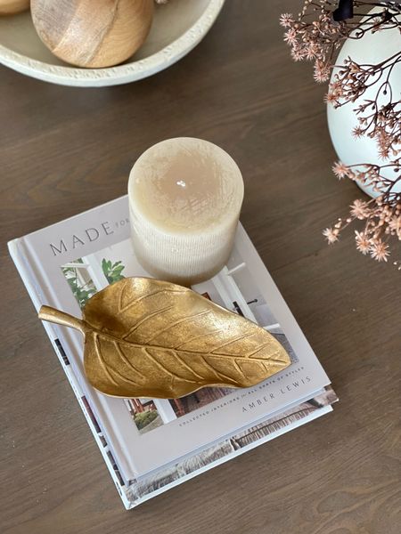 Beautiful brass leaf dish for coffee table Fall decor

#LTKfindsunder50 #LTKSeasonal #LTKhome