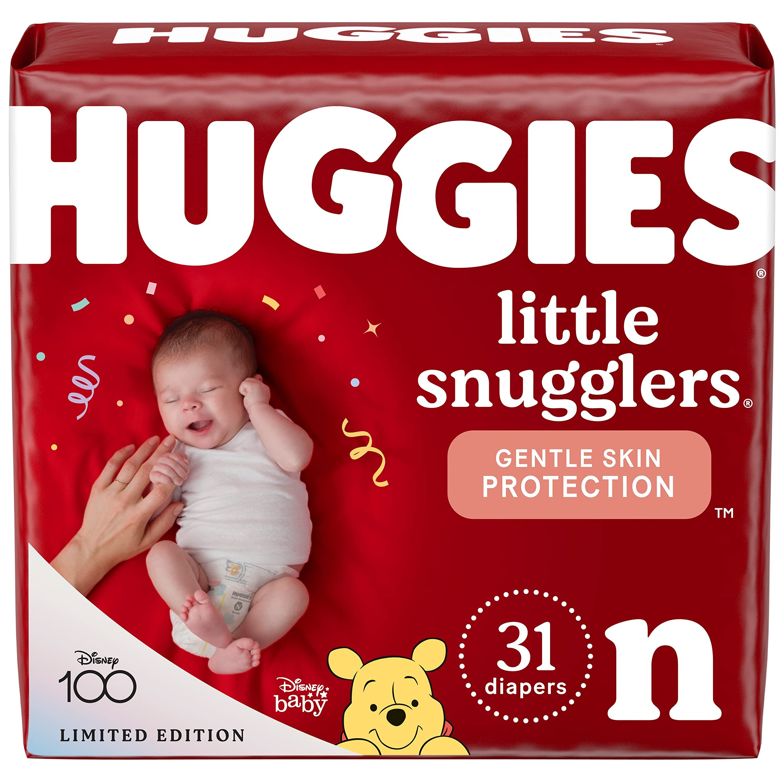 HUGGIES Newborn Diapers - Huggies Little Snugglers Disposable Baby Diapers, 31ct, Jumbo pack | Amazon (CA)