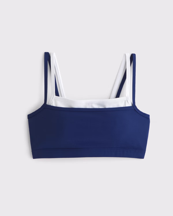 Women's YPB studioFLEX Double-Layered Sports Bra | Women's Tops | Abercrombie.com | Abercrombie & Fitch (US)