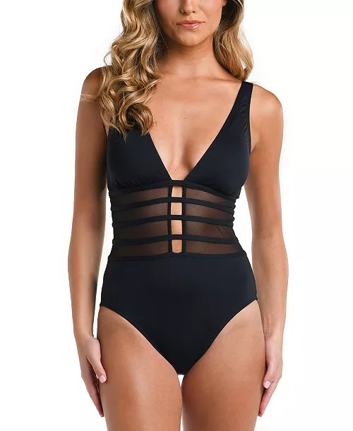 La Blanca Women's Island Goddess Shaping One-Piece Swimsuit - Macy's | Macy's