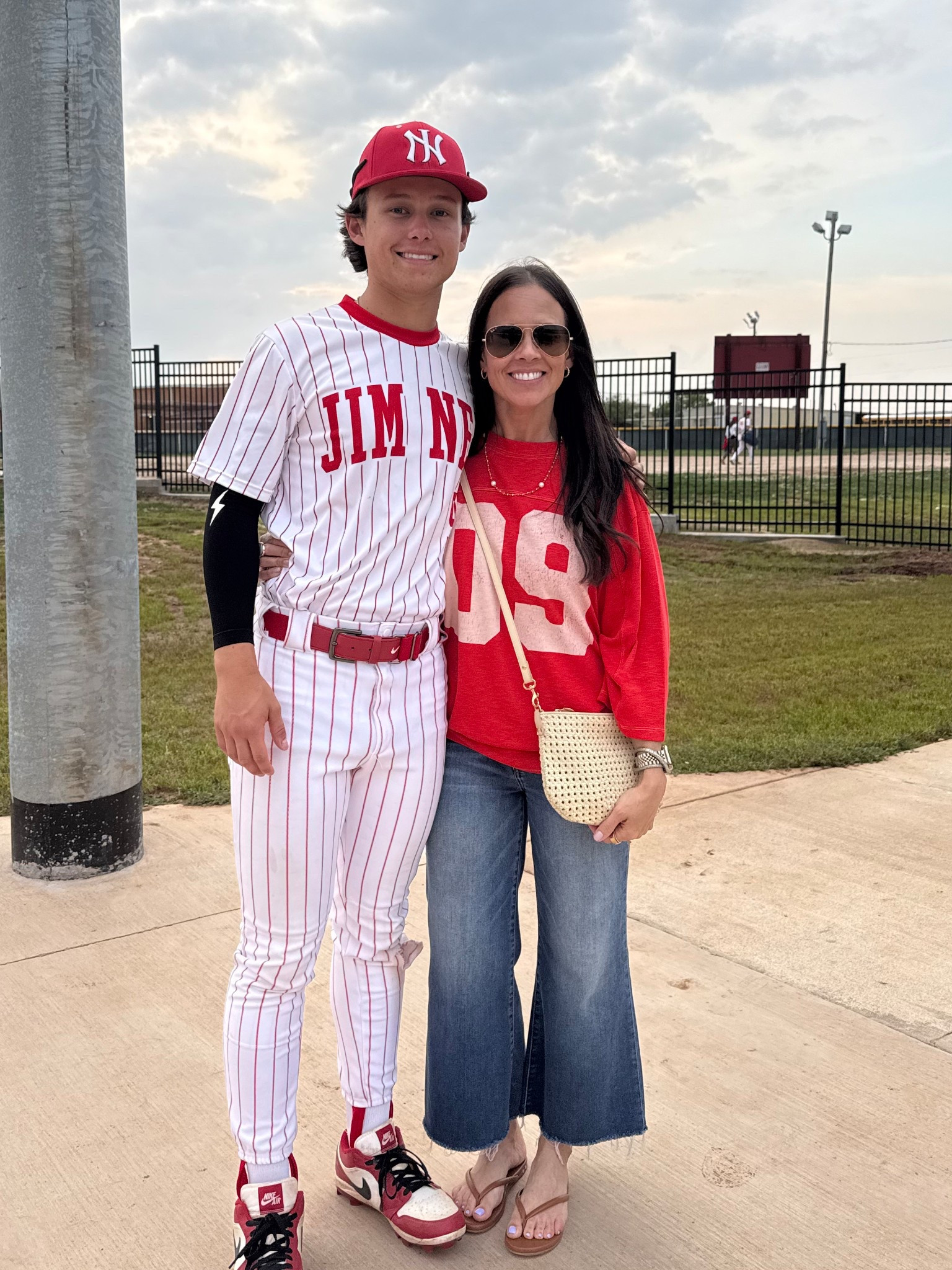 My jeans y’all love (I am in petite) and this tee also comes with a few different number and color options. Purse is a spring and summer favorite and I’ve gotten every penny out of my flip flops from last year!

#LTKOver40 #LTKFamily #LTKPetite