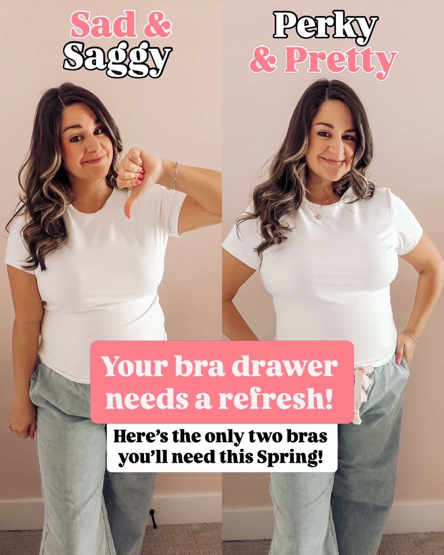 Constantly telling my besties to try these comfy wireless bras that are super supportive and help smooth back bulge! Plus now they come in a fun animal print! 🐆 And of course the convertible bra is perfect for sleeveless tops and dresses. You can wear normally or as a racerback! 🌸

#LTKootd #LTKMidsize #LTKmomlife