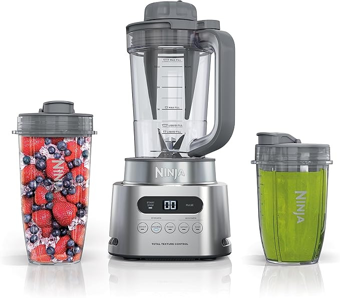 Ninja SS151 TWISTi Blender DUO, High-Speed 1600 WP Smoothie Maker & Nutrient Extractor* 5 Functio... | Amazon (US)