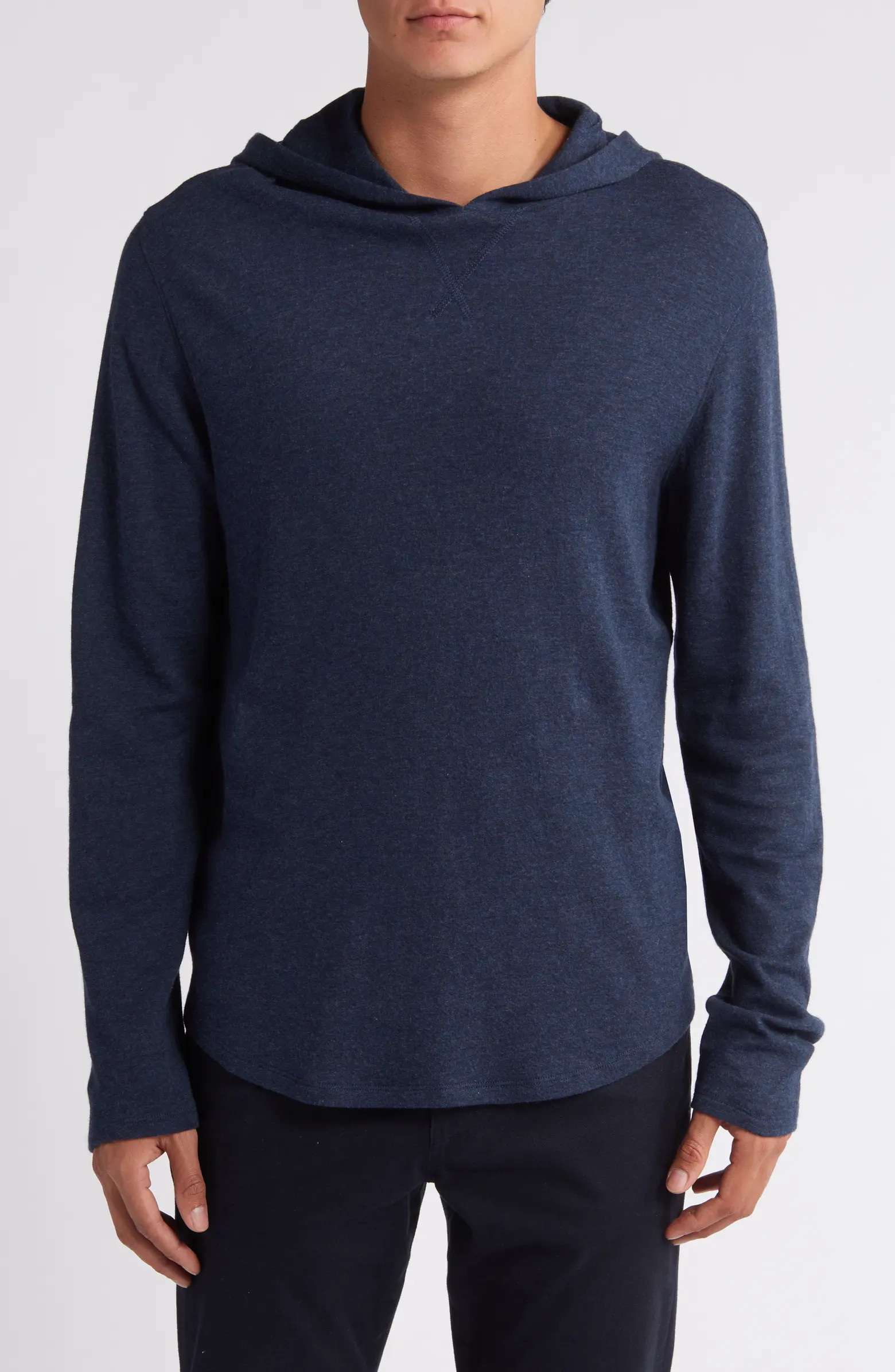 Pima Cotton Blend Hoodie | Nordstrom