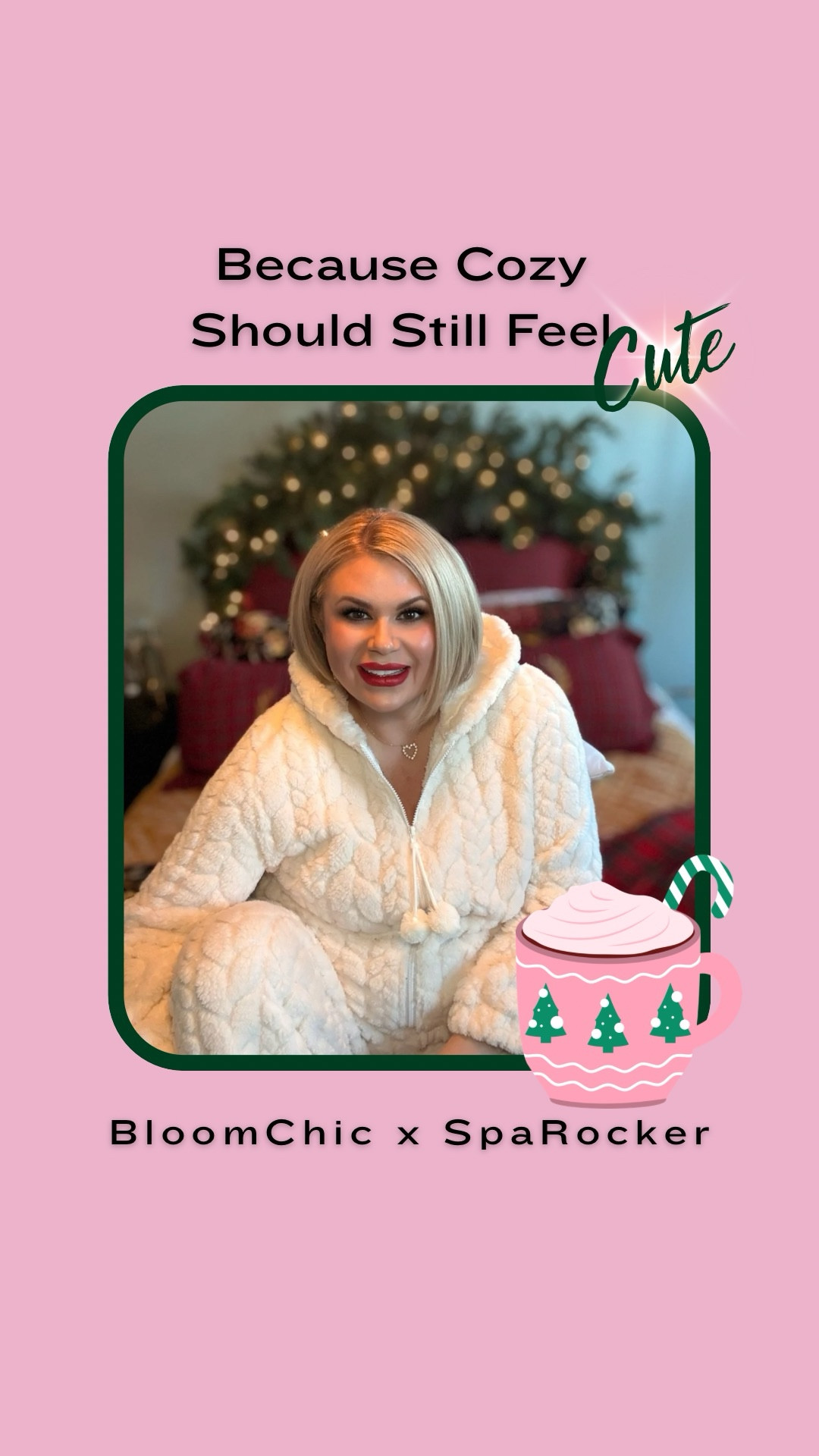 An adult winter onesie - yes please. Cue the cocoa & hallmark movies 🍿 this white plush fleece onesie is soft, comfy, and warm. Not to mention cute.

#LTKPlusSize #LTKMidsize #LTKSeasonal