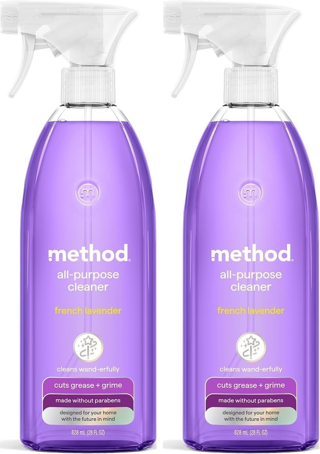Method All-Purpose Cleaner, French Lavender, 28 Ounce, 1 pack, Packaging May Vary (Pack of 2) | Amazon (US)