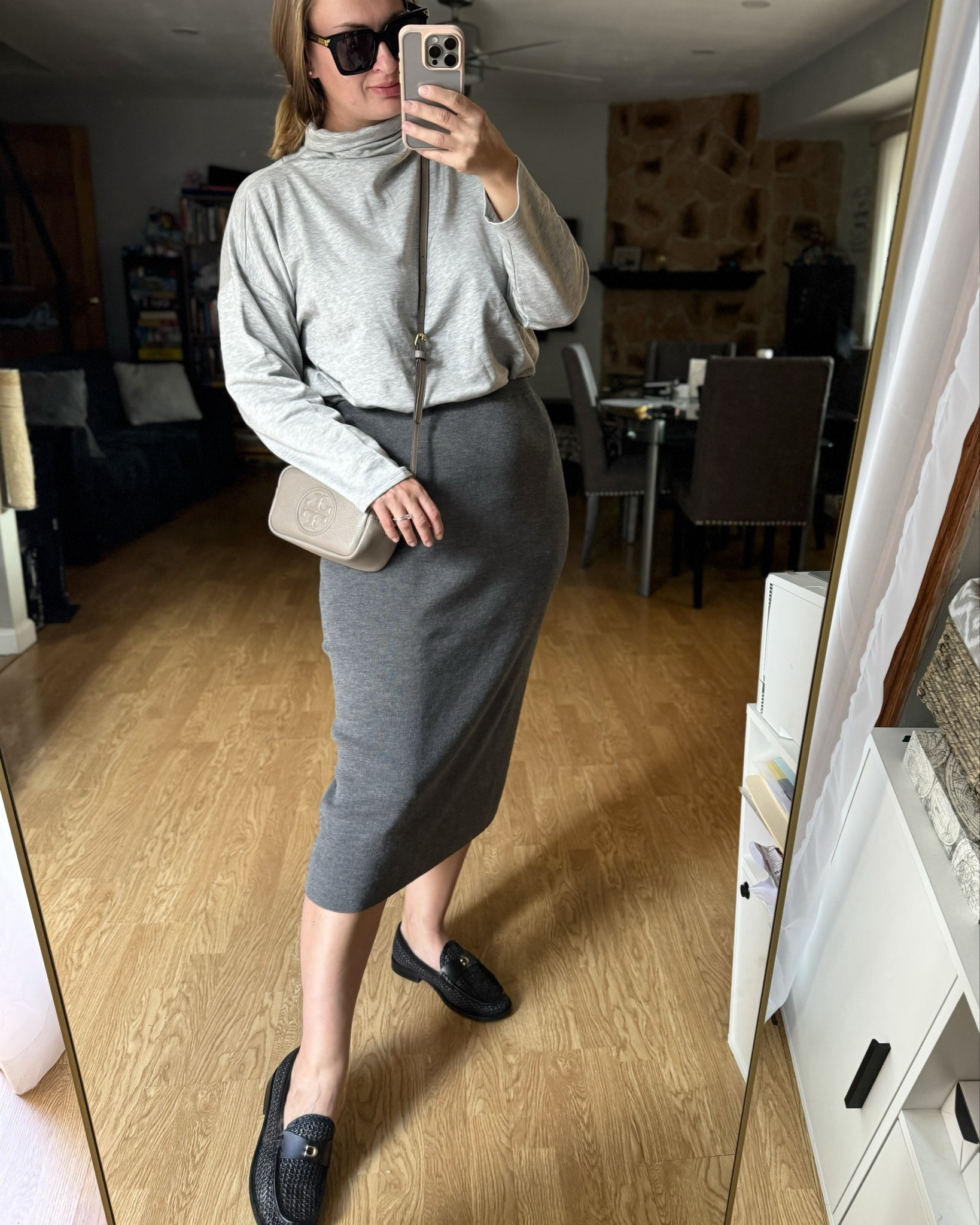 Eileen Fisher is great year round but especially so in the colder months 😍 This sweatshirt and wool skirt combo is so cozy. Absolutely love their fabrics and fit. Tagged the pieces I got + other sale finds from this brand 

#LTKStyleTip #LTKMidsize #LTKSaleAlert