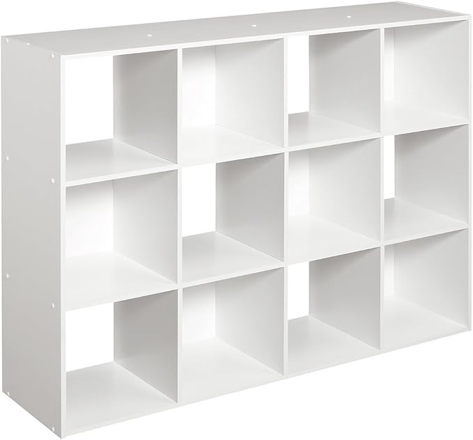 Amazon.com: ClosetMaid 1290 Cubeicals Organizer, 12-Cube, White : Home & Kitchen | Amazon (US)