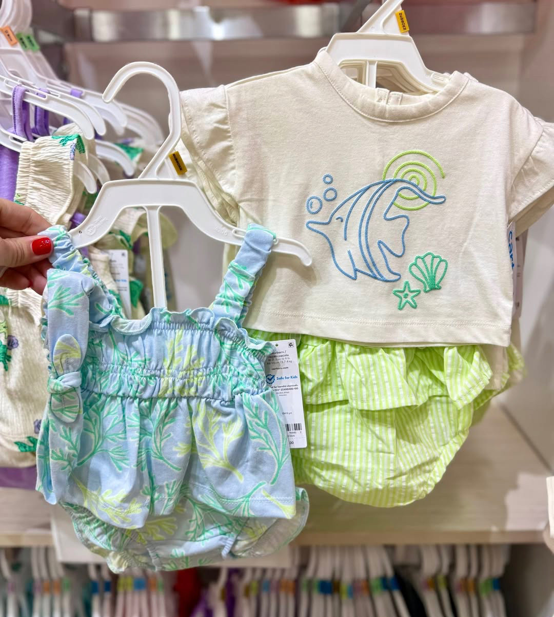 The cutest baby girl summer fashion finds in bright vibrant colors omg 😍💖🦀🐟
-
#babyclothes #girlmom #momofgirls #babyfashion #babygirl #springclothing #babygirlontheway #babygirloutfit #carters #summervibes

#LTKBaby #LTKBump #LTKKids