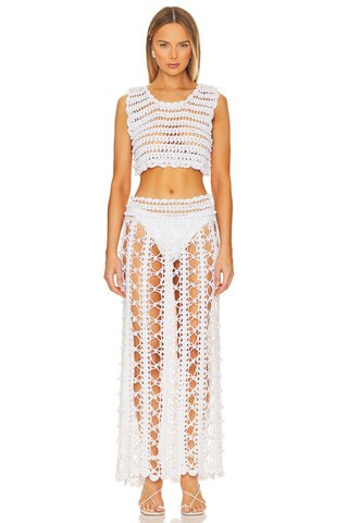 CeliaB x REVOLVE Baffin Crop Top in White from Revolve.com | Revolve Clothing (Global)
