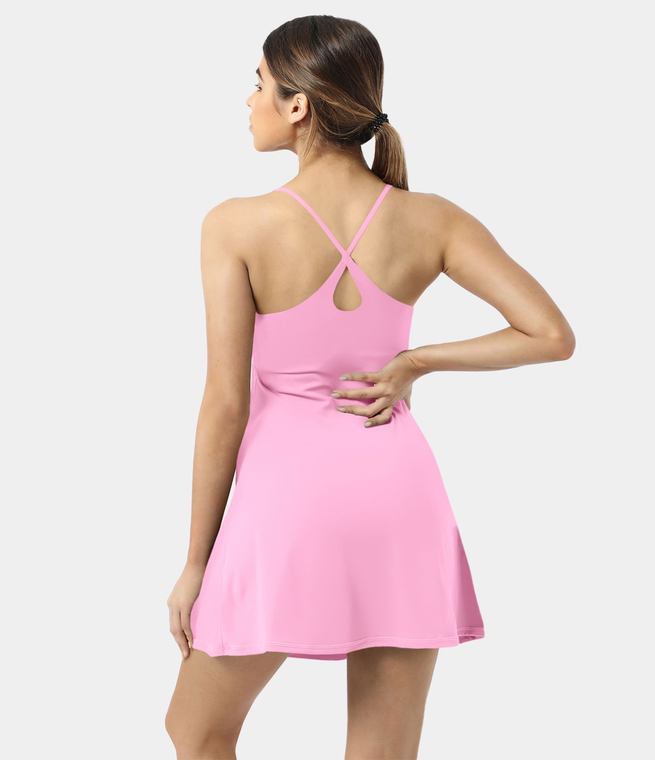 Women’s Softlyzero™ Plush Backless Active Dress - Halara | HALARA