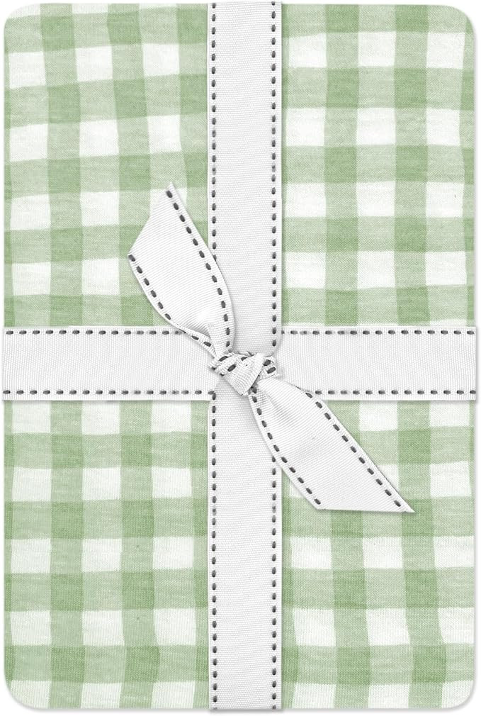 Frankie Fitted Crib Sheet 100% Organic Cotton for Baby & Toddler Mattress, Breathable for Boys & ... | Amazon (US)