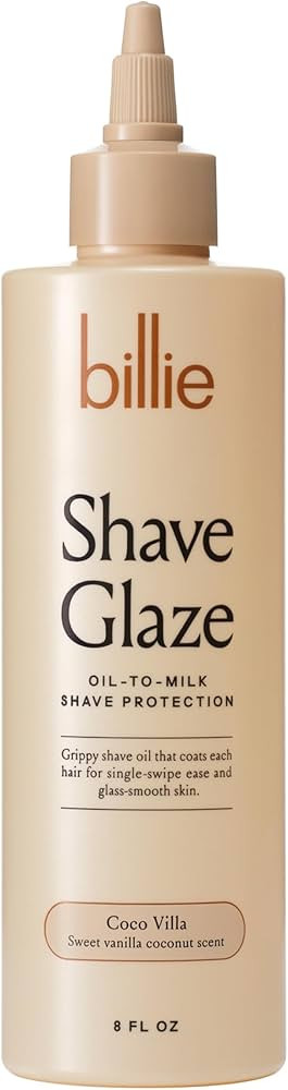 Billie Shave Glaze Shave Oil, Coco Villa, 8 oz | Amazon (US)