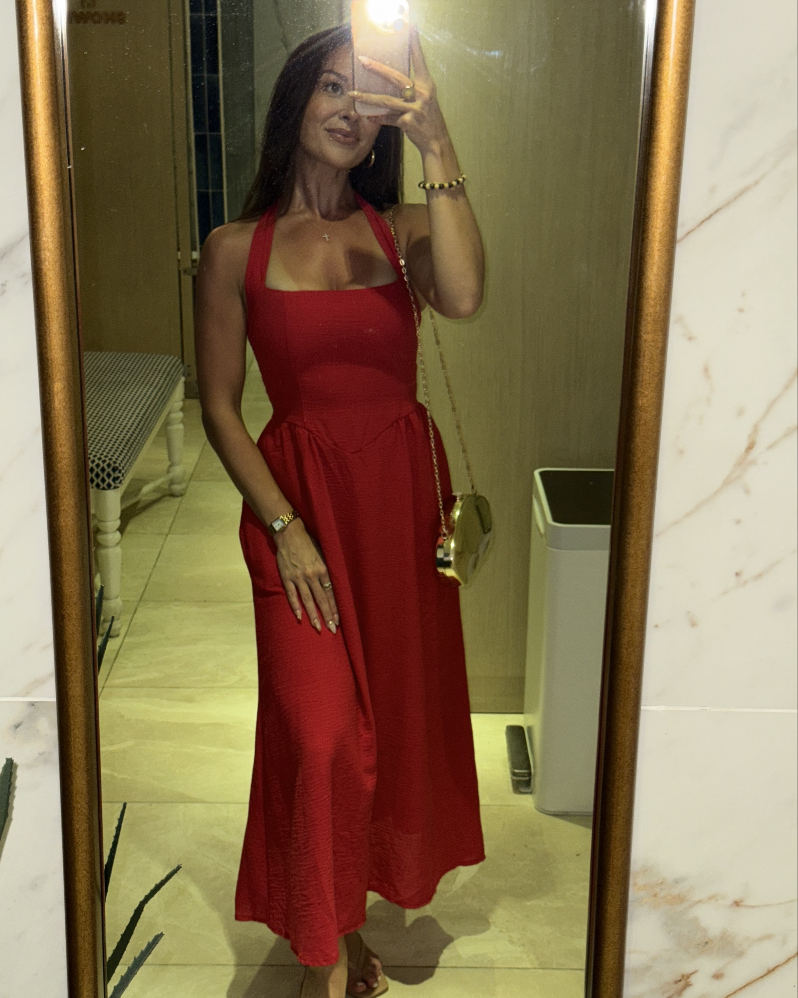 Red dress ❤️ 

#LTKFindsUnder100