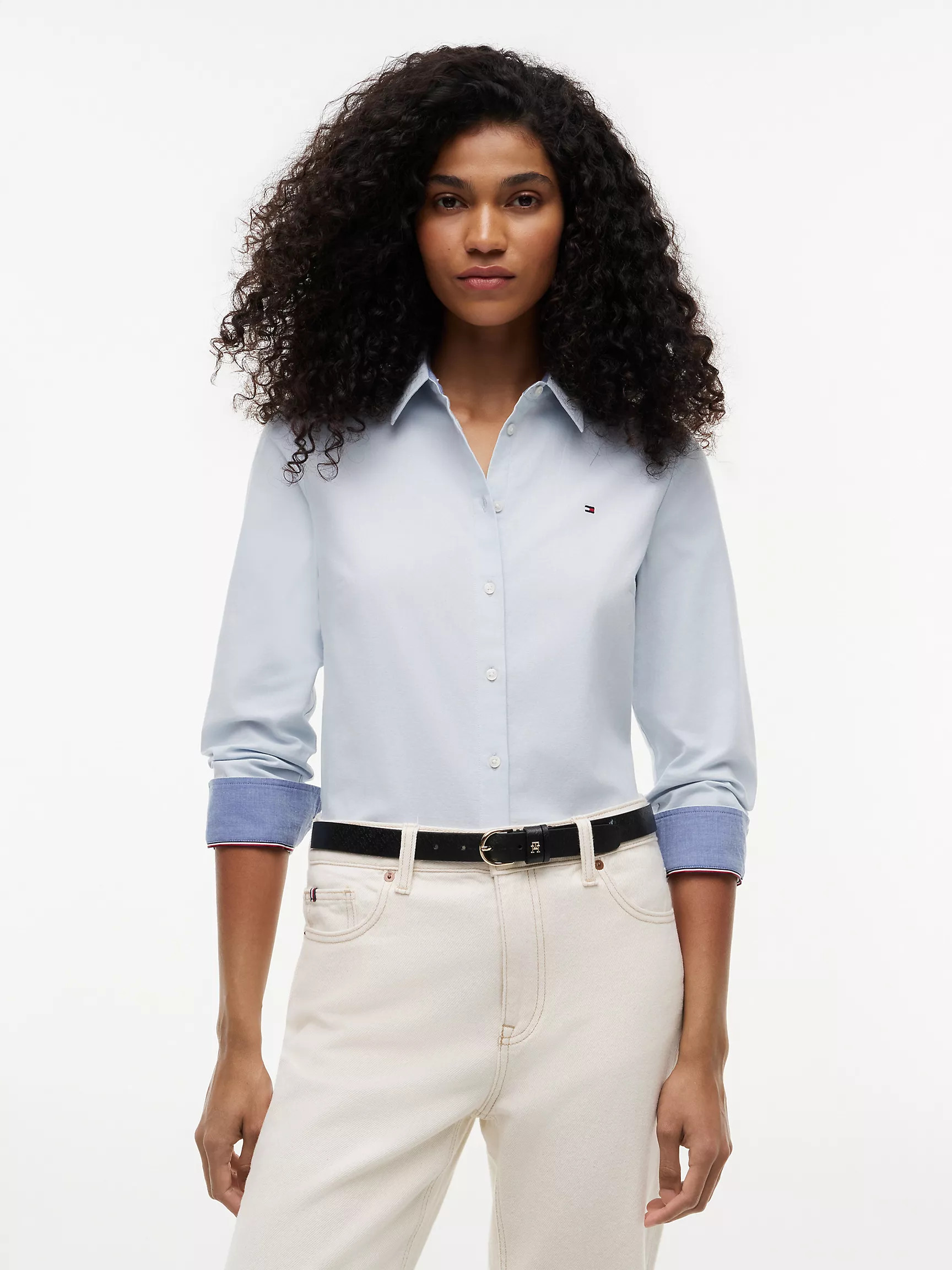 Regular Fit Stretch Oxford Shirt | Tommy Hilfiger | Tommy Hilfiger (US)