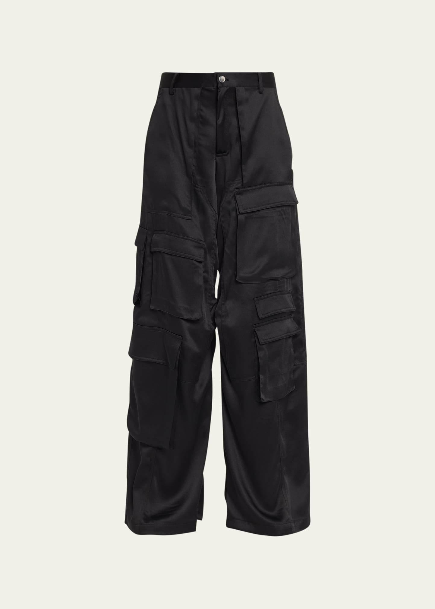 Satin Cargo Pants | Bergdorf Goodman