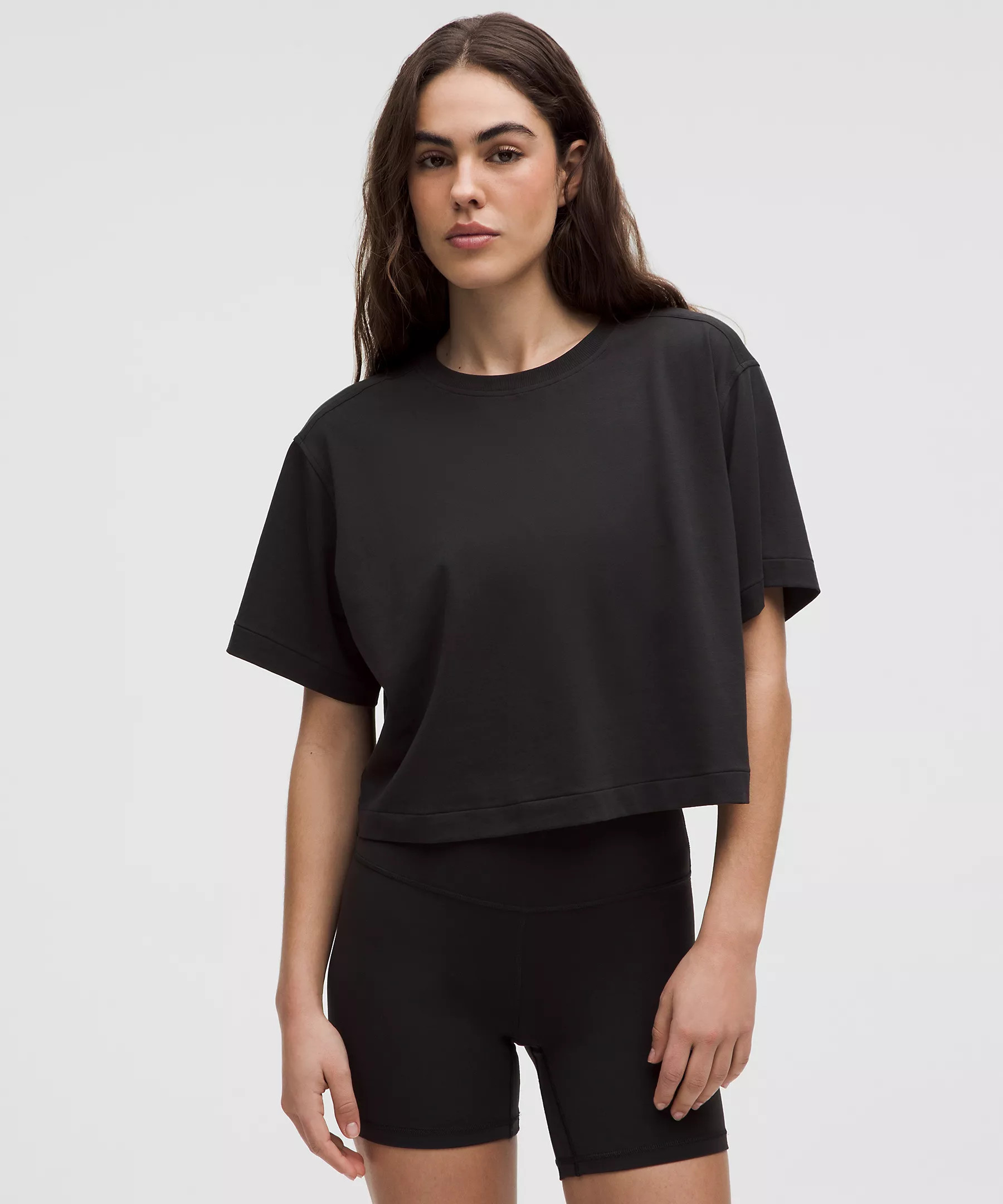 All Yours Organic Cotton Cropped T-Shirt | Lululemon (US)
