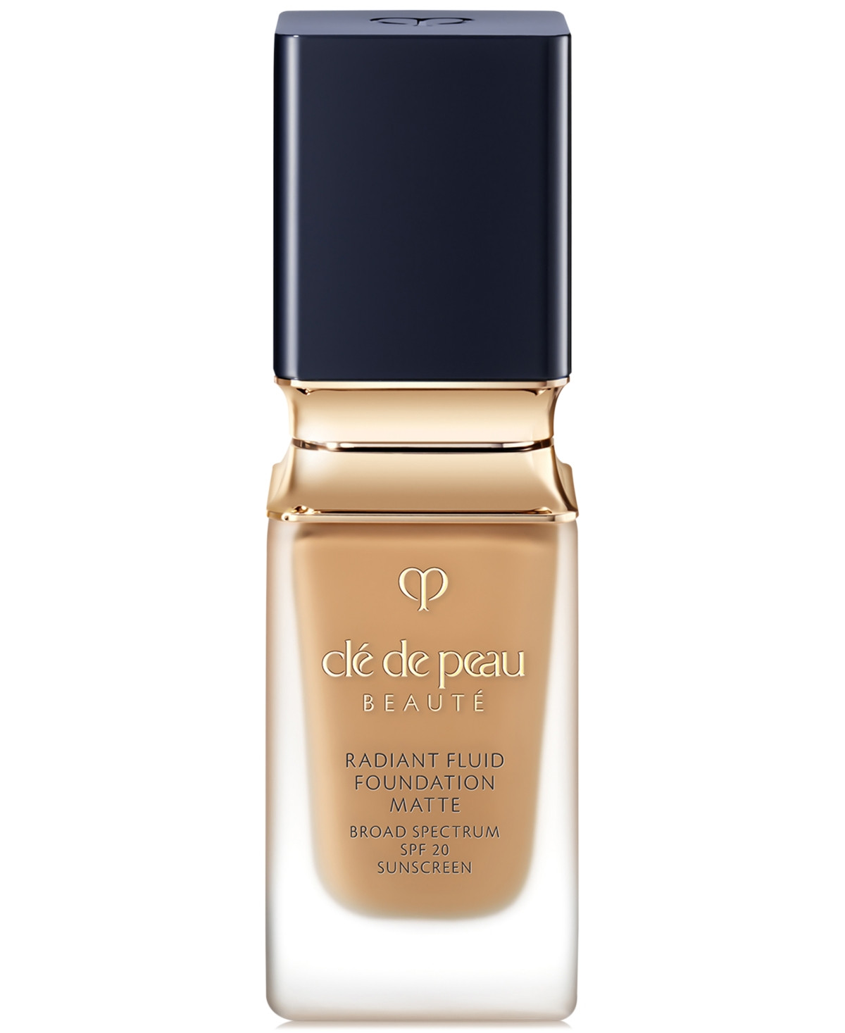 Cle de Peau Beaute Radiant Fluid Foundation Matte Broad Spectrum Spf 20 Sunscreen - O60 DEEP TAN OCHER | Macy's