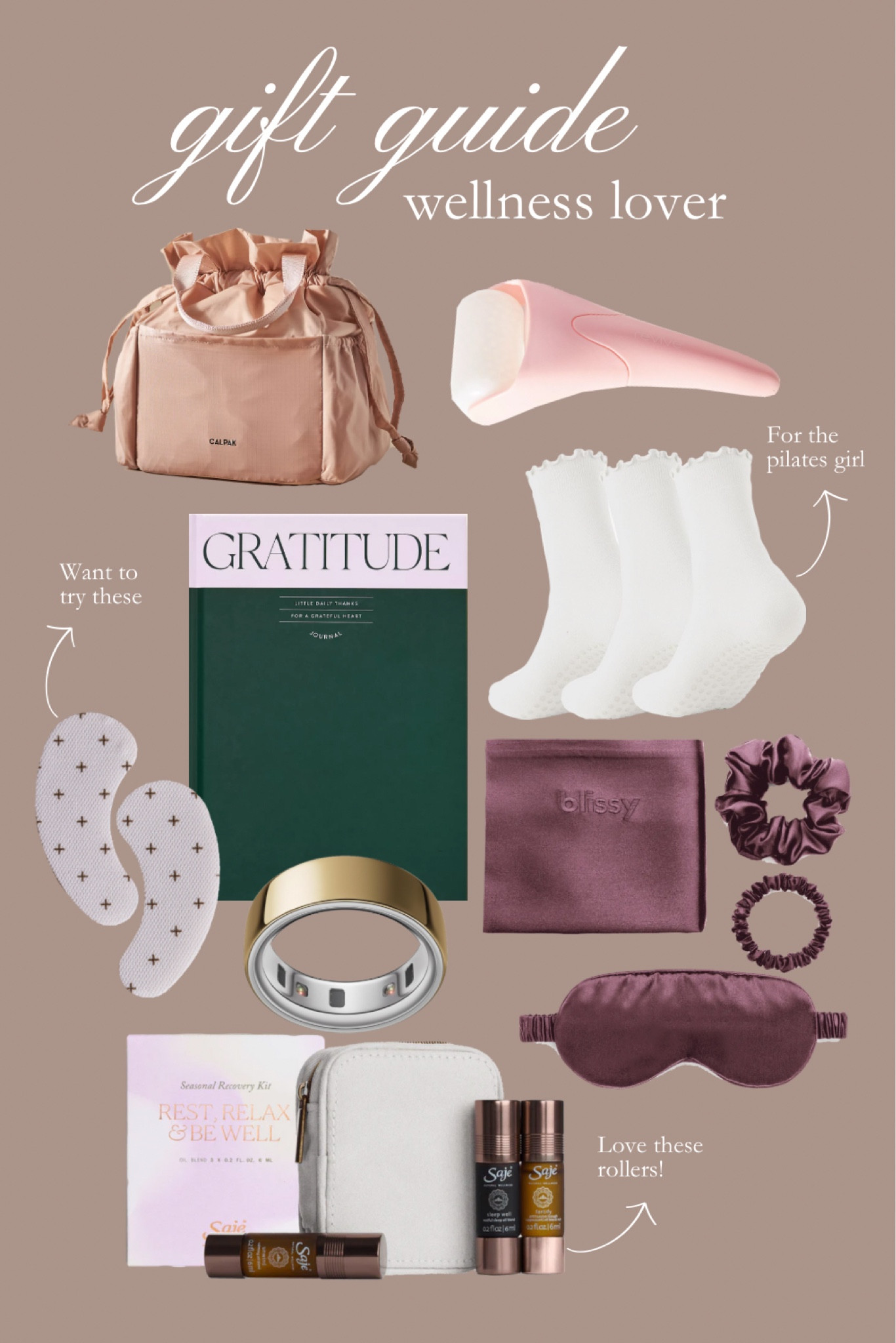 Gift guide for the wellness girlie! These are perfect for someone who loves health, fitness, and all things to improve their overall wellness  

#LTKCyberWeek #LTKActive #LTKGiftGuide