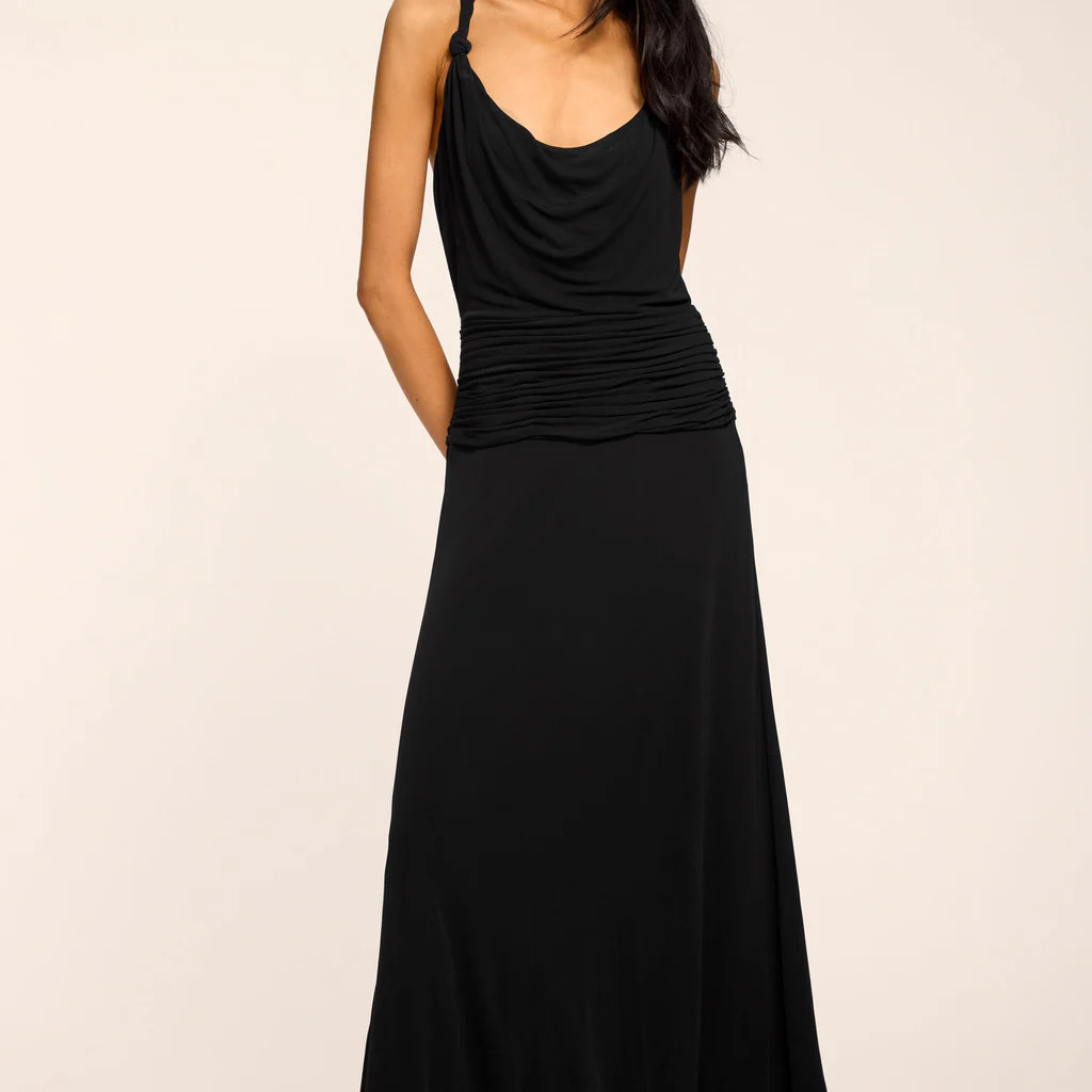 Mariah Embellished Jersey Maxi Gown | Ramy Brook