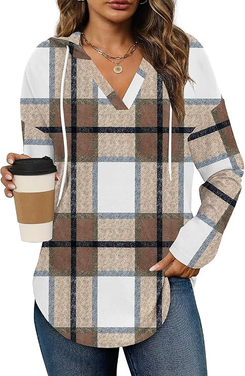 Grace's Secret Womens Soft Fleece Hoodie Sweatshirts Casual Long Sleeve Shirts Early Fall Fashion... | Amazon (US)