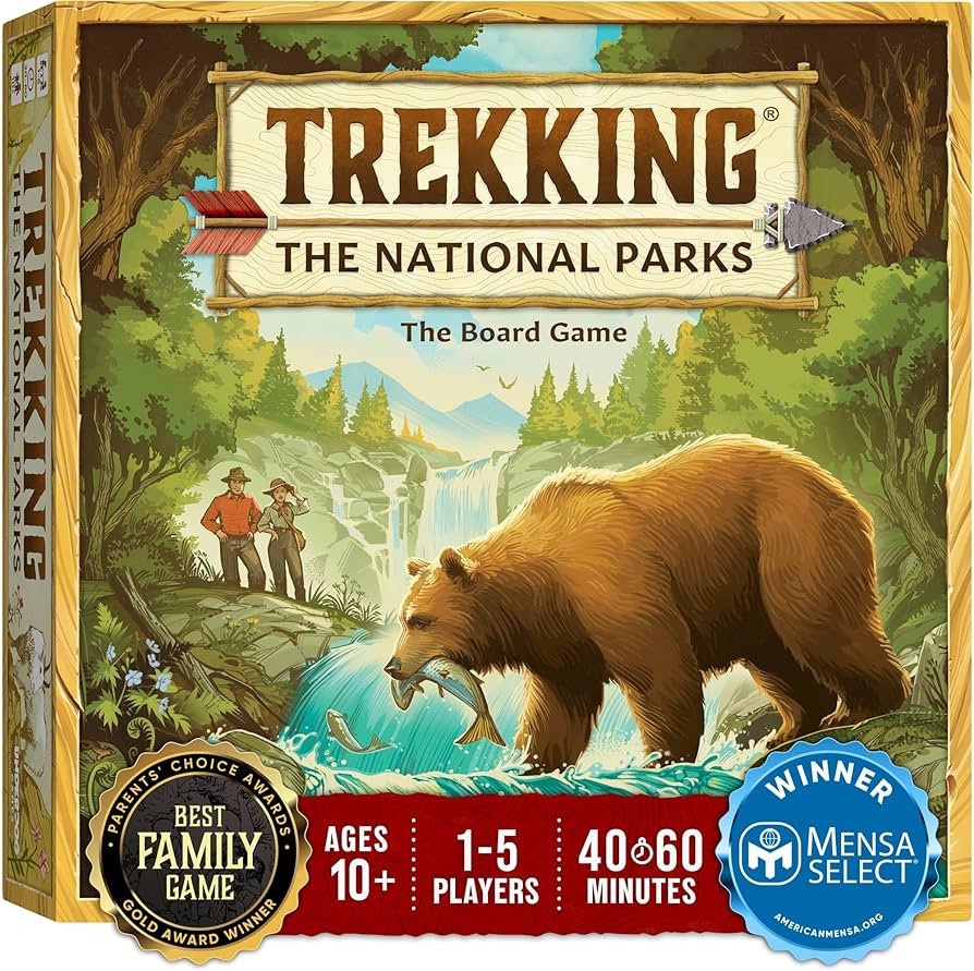 Trekking The National Parks (3rd Edition) - The Award-Winning Family Board Game | Great for Kids ... | Amazon (US)