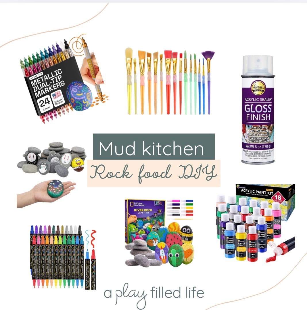 These diy food rocks are the cutest addition to any outdoor play!

#LTKHome #LTKKids #LTKmomlife