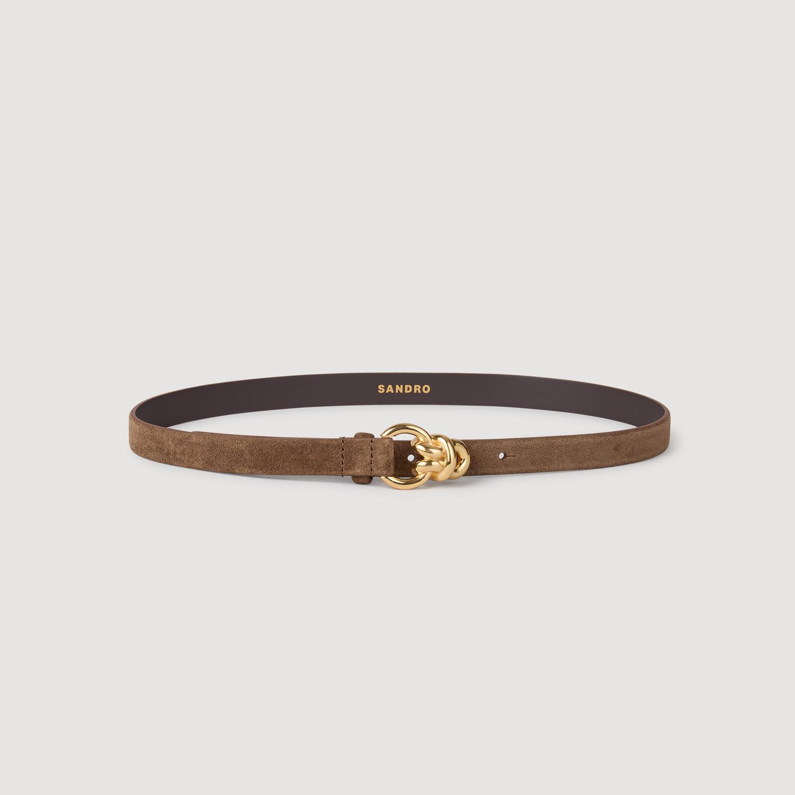 Suede leather belt | Sandro US | Sandro-Paris US