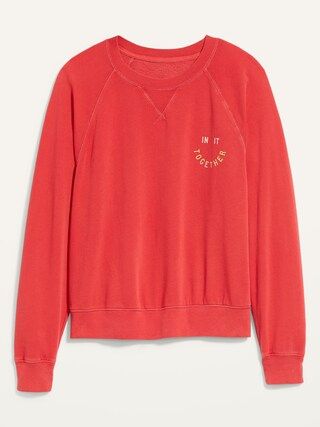 Vintage Specially Dyed Crew-Neck Sweatshirt for Women | Old Navy (US)
