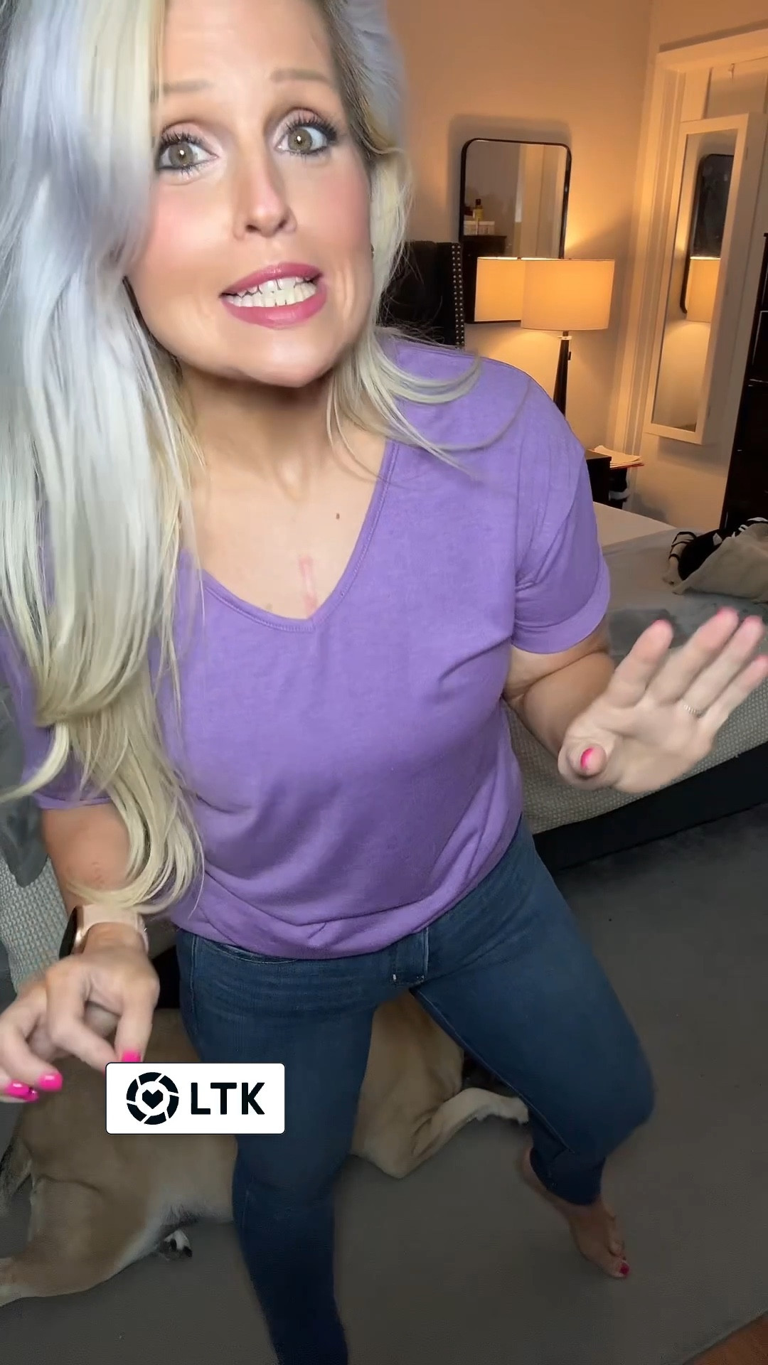 If your anything like me & hate your upper arms…then this is definitely the shirt for you. It has the perfect length sleeve to hide those imperfections.

Buttery soft V neck that actually is long enough to cover the tummy & the booty. And it comes in so many colors it’s hard to choose just one.



#LTKMidsize #LTKootd #LTKSpringSale