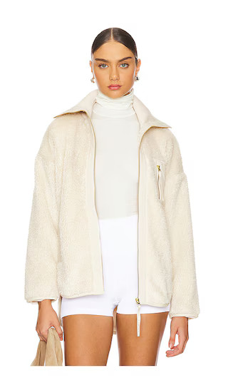 Myla Zip Through Jacket in Sandshell | Revolve Clothing (Global)