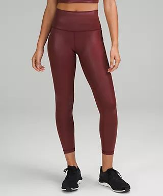 Wunder Train High-Rise Tight with Pockets 25" *Foil | Women's Pants | lululemon | Lululemon (US)