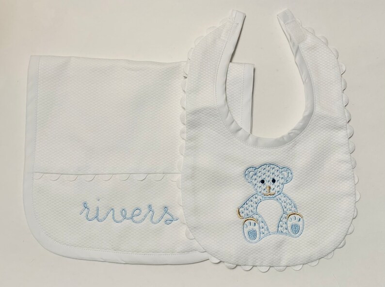 Bob and Burp Cloth Set | Etsy (US)