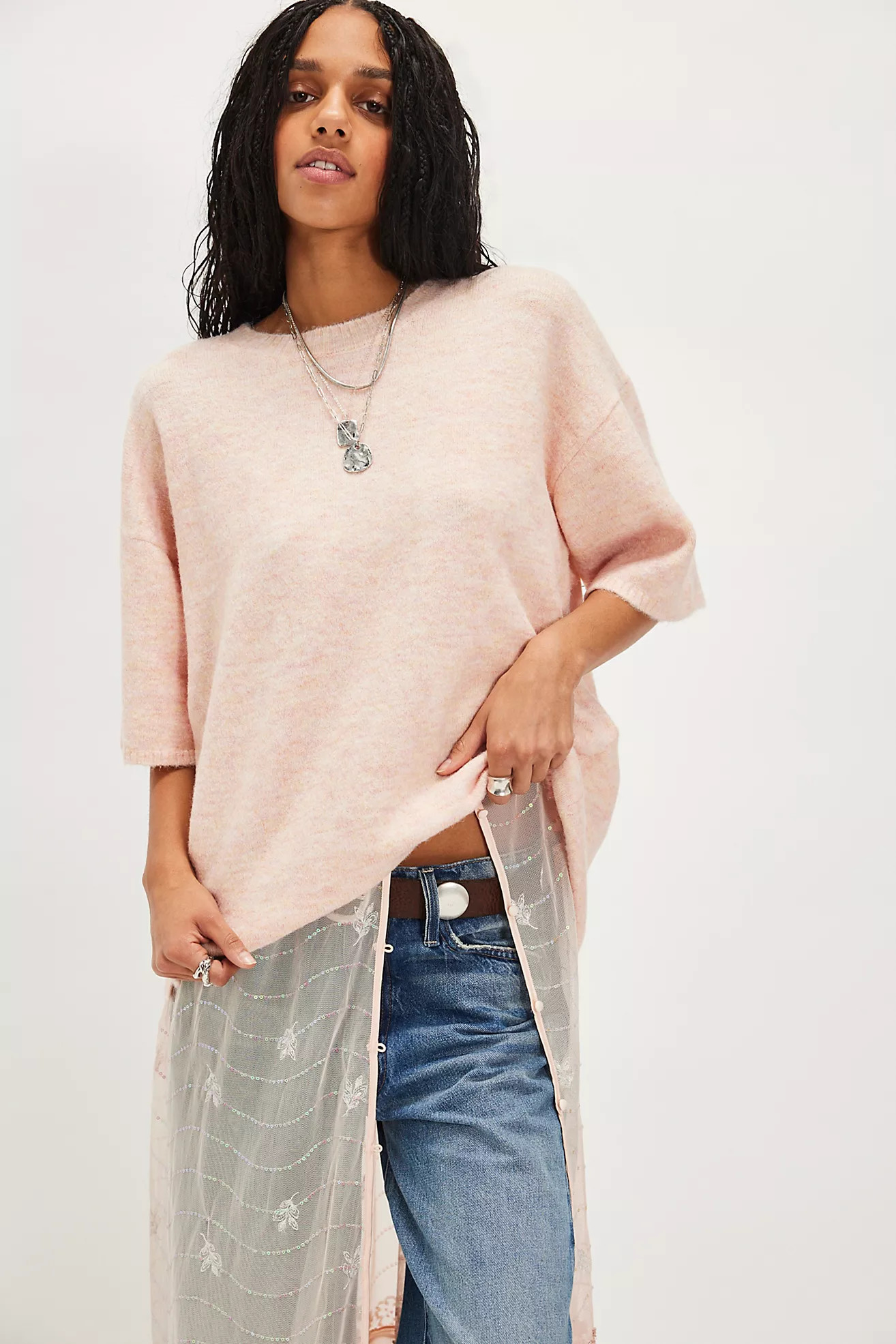 Margot SoftSpun Sweater Tee | Free People (Global - UK&FR Excluded)