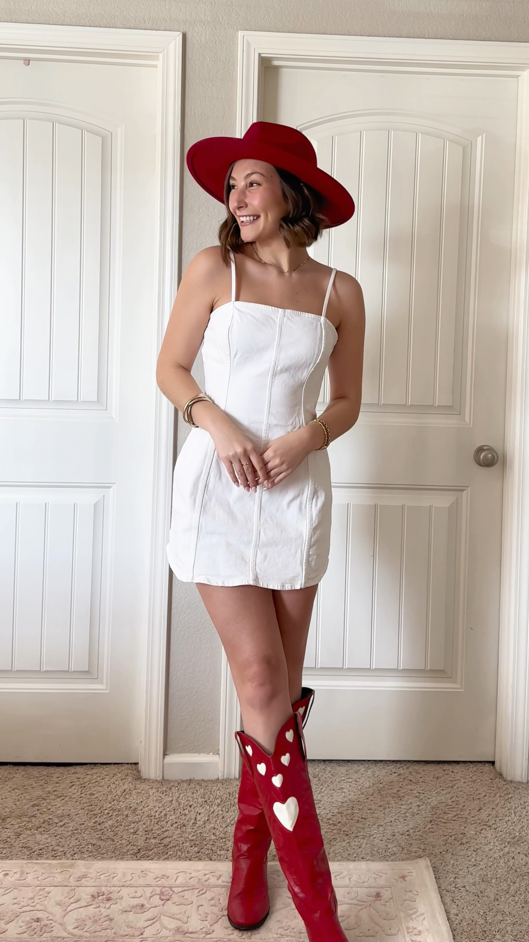 Football game day outfit inspiration 

OU game day outfit, Oklahoma, tailgate outfit, denim mini dress, red boots, red hat, white mini dress

#LTKSeasonal #LTKstyletip #LTKFind