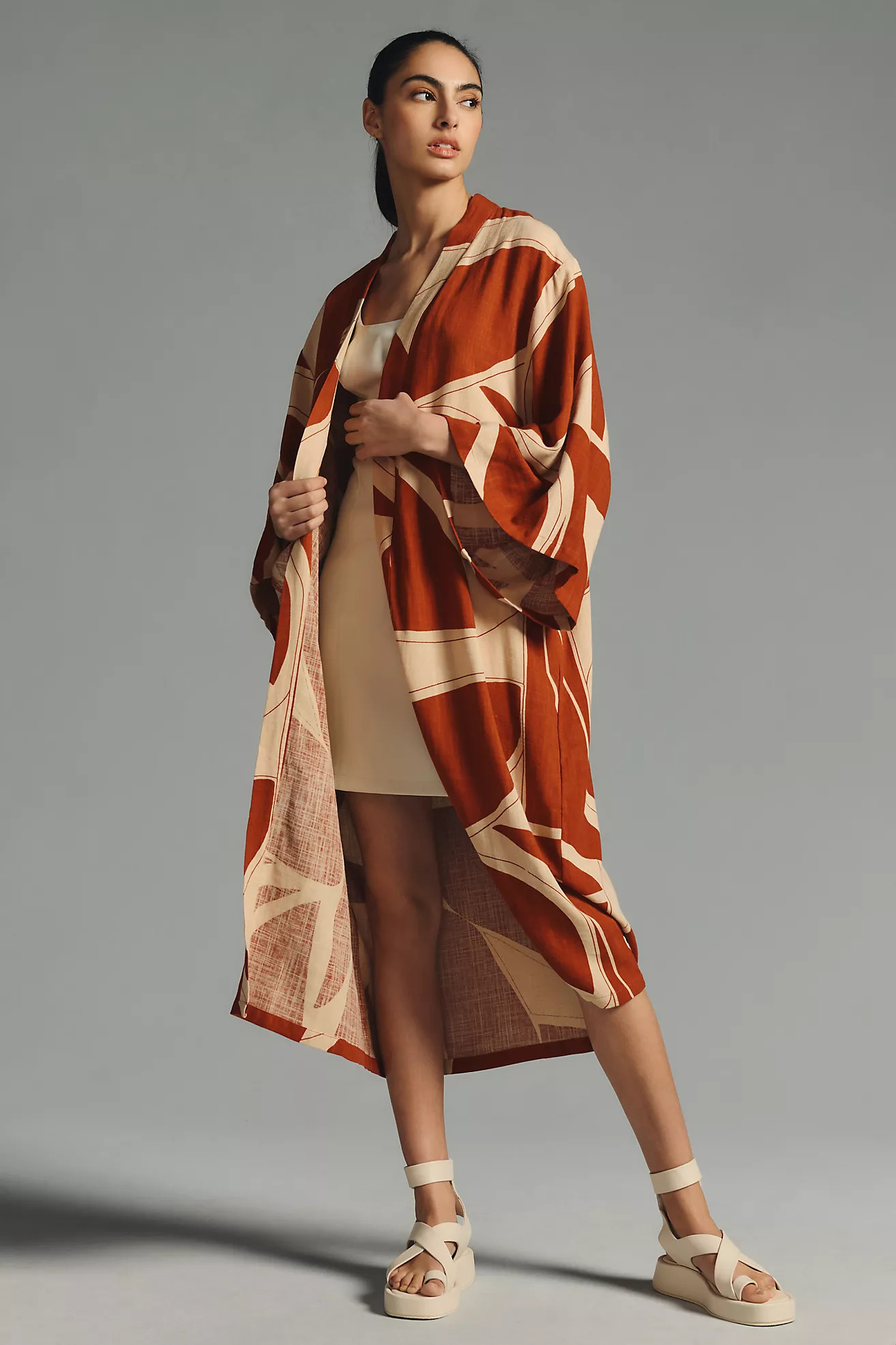 Graphic Kimono | Anthropologie (US)