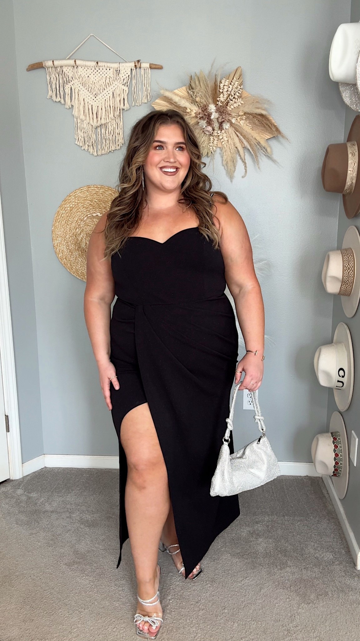 Amazon black sparkly glitter gown 🖤✨ Dress inspo for special event, gala or wedding guest. Size XXL

#LTKPlusSize #LTKStyleTip #LTKWedding