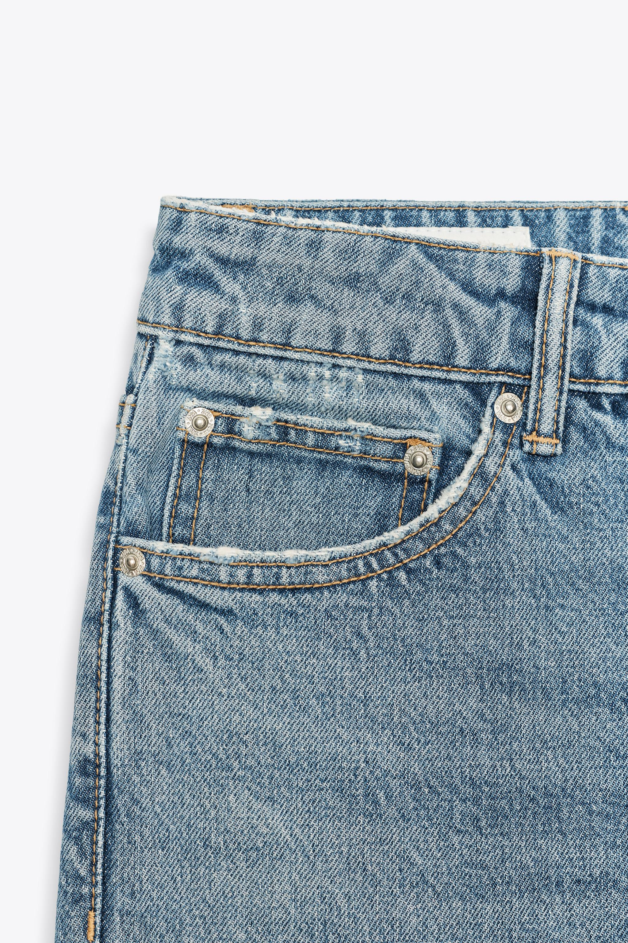 TRF STRAIGHT HIGH-WAIST JEANS | Zara UK