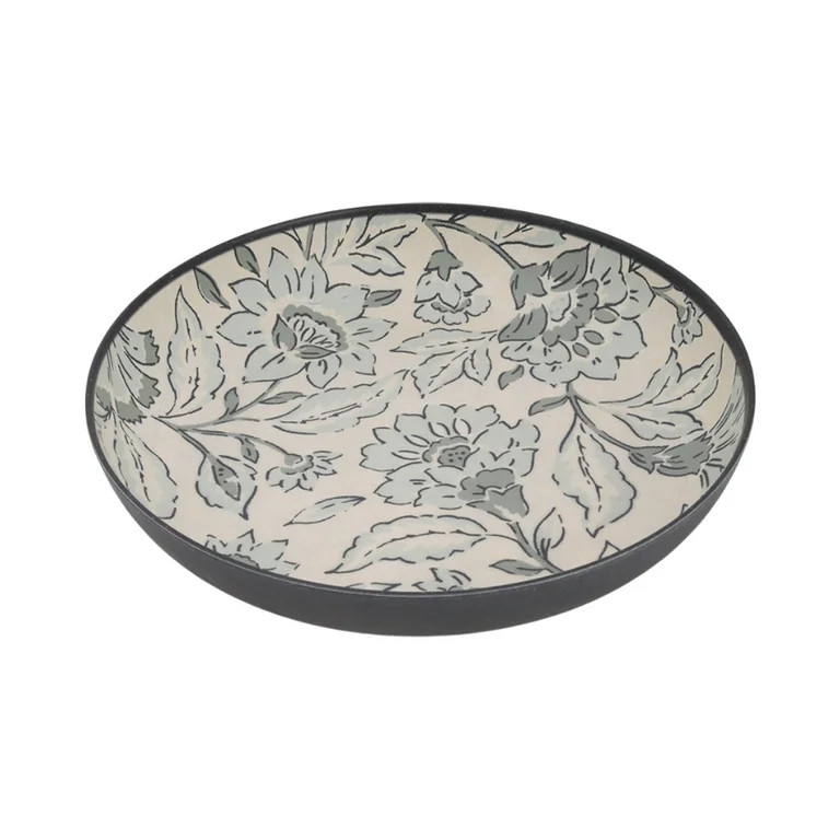 Better Homes & Gardens Bamboo Melamine Dinner Bowl, Floral | Walmart (US)