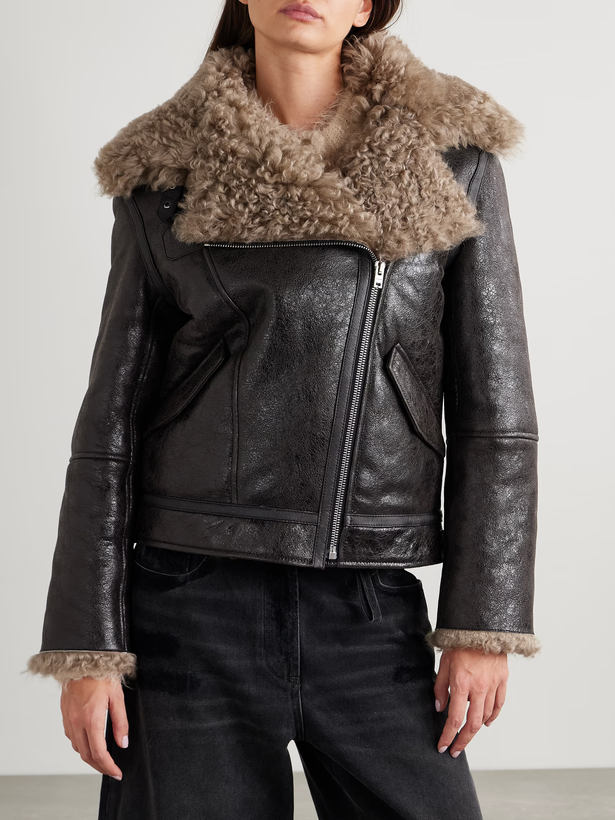 Shearling jacket | NET-A-PORTER (US)