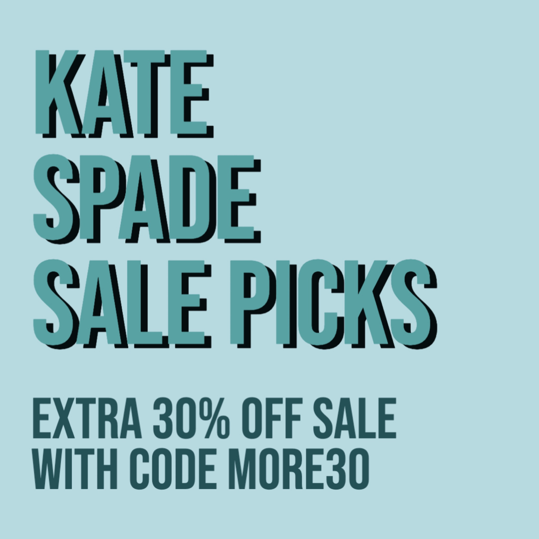Extra 30% off sale at Kate Spade for Labor Day! Shop my sale picks below  

#LTKsalealert #LTKSale #LTKitbag